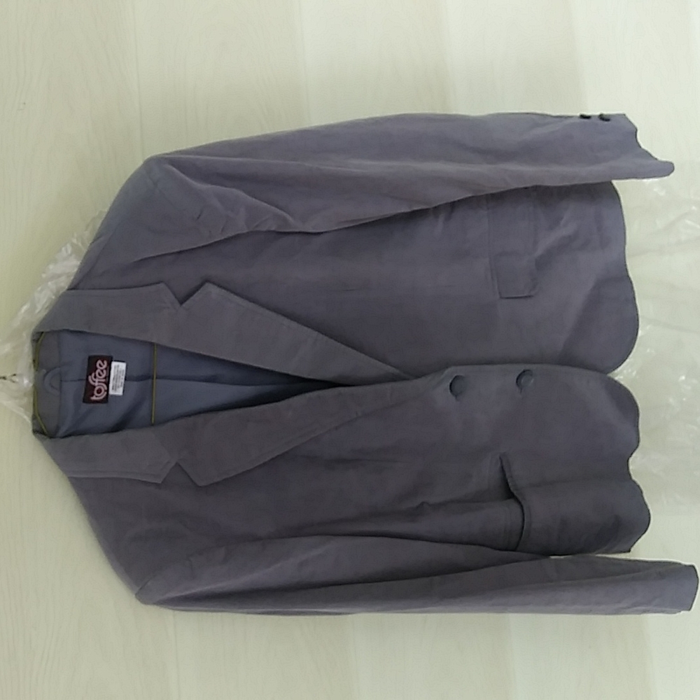 Toffee Blazer Grey Size Medium